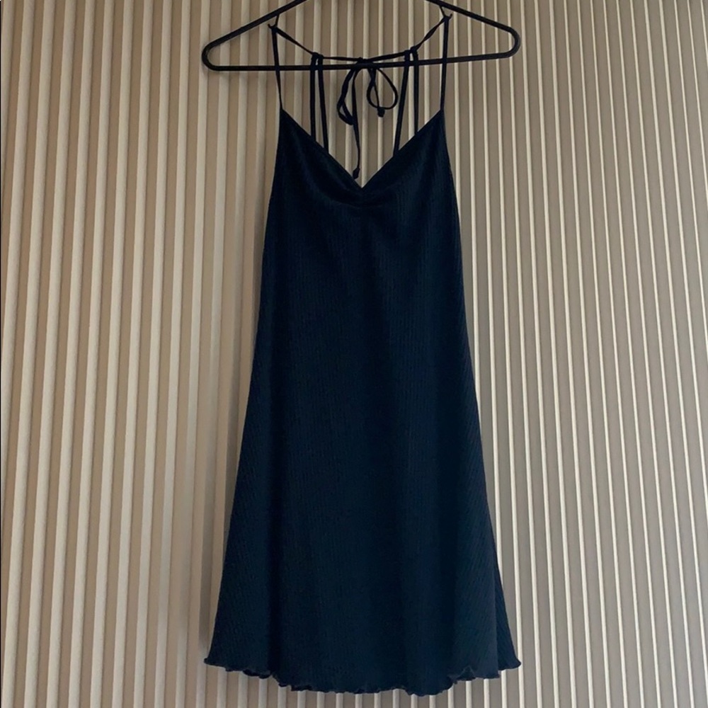 Navy blue dress
